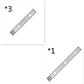 Motion Sensor Lamp Under The Cabinet Dimmable Cabinet Lamp Rechargeable Magnetic Suction Installation Kitchen Night Light Wardrobe Lamp
