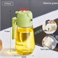 470ML Olive Oil Sprayer Dispenser For Cooking BBQ 2 In 1 Glass Oil Vinegar Soy Sauce Spray Kitchen Oil Bottle For Air Fryer