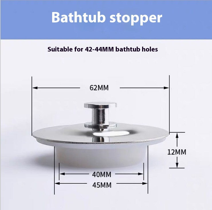 Universal Laundry Sink Drain Plug For Bathtub Drain