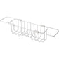 Kitchen sink drain rack bowl control rack