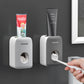 Wall-Mounted Toothpaste And Toothbrush Rack Set Toothpaste Rack Lazy Squeezer