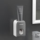 Wall-Mounted Toothpaste And Toothbrush Rack Set Toothpaste Rack Lazy Squeezer