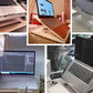 Laptop Stand Adjustable Notebook Riser Aluminium Foldable Portable Computer Stand for Desk