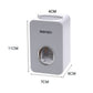 Automatic toothpaste set wall hanging punch-free toothpaste toothbrush rack toothpaste rack