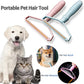 Portable Fabric Shaver Pet Hair Remover  Manual Lint Remover Dog Hair Remover Tool Removing  Dust From Clothing Carpet Furniture Blankets