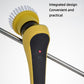Yellow Electric Spin Scrubber With Telescopic Handle