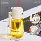 470ML Olive Oil Sprayer Dispenser For Cooking BBQ 2 In 1 Glass Oil Vinegar Soy Sauce Spray Kitchen Oil Bottle For Air Fryer