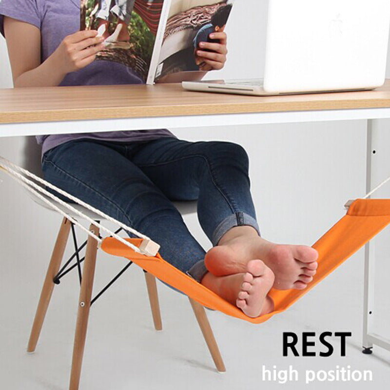 Small Hammock Under The Desk Foot Hammock