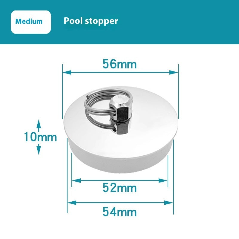 Universal Laundry Sink Drain Plug For Bathtub Drain