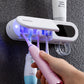 Electric Toothbrush Sterilizer Ultraviolet Sterilization Free Perforation Wall Mount