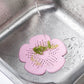 Creative kitchen sink anti-clogging floor drain