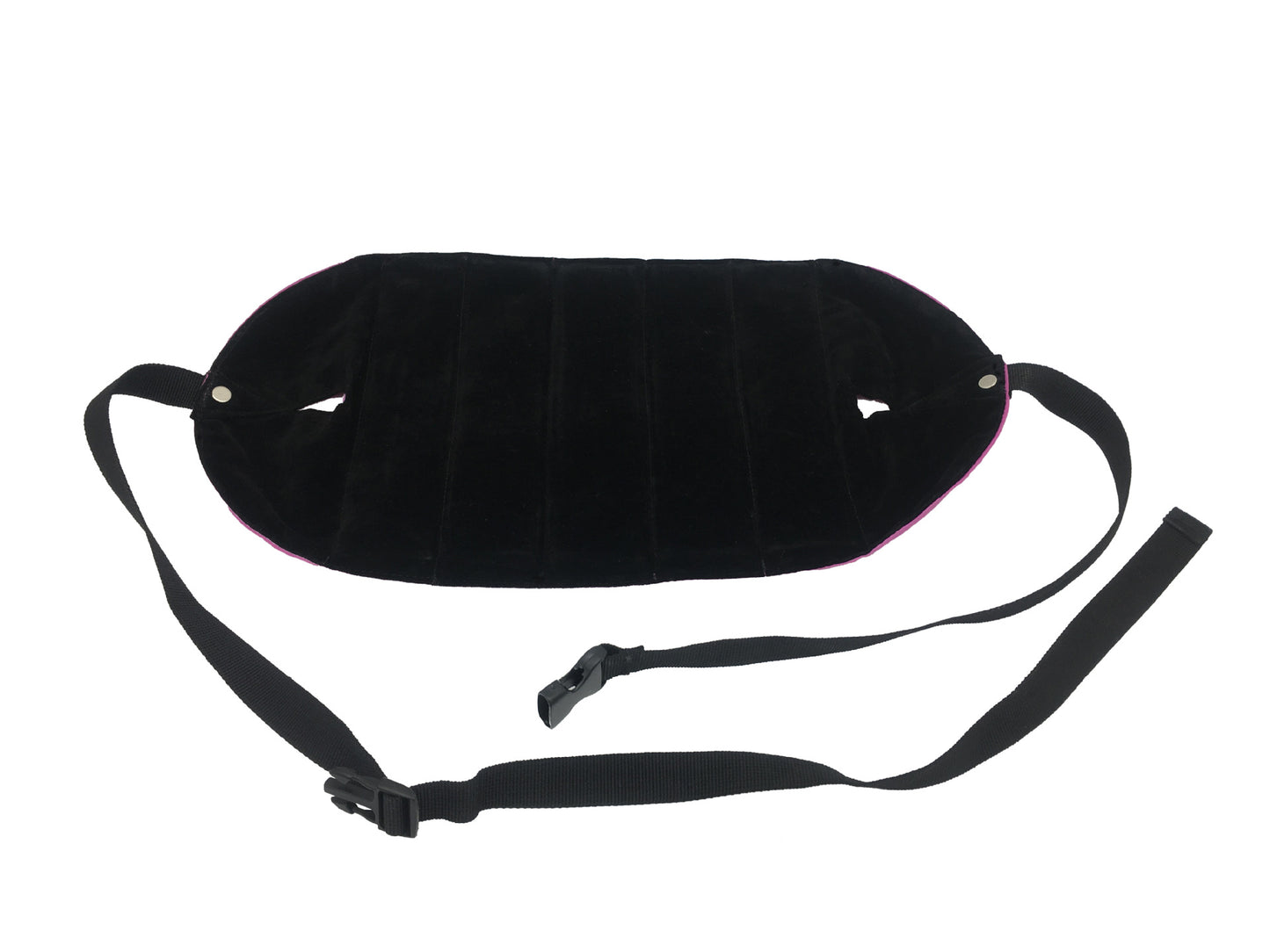Long-distance travel plane double foot hammock