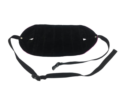 Long-distance travel plane double foot hammock