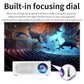Portable Mini Projector Wired Same Screen With Mobile Phone Support