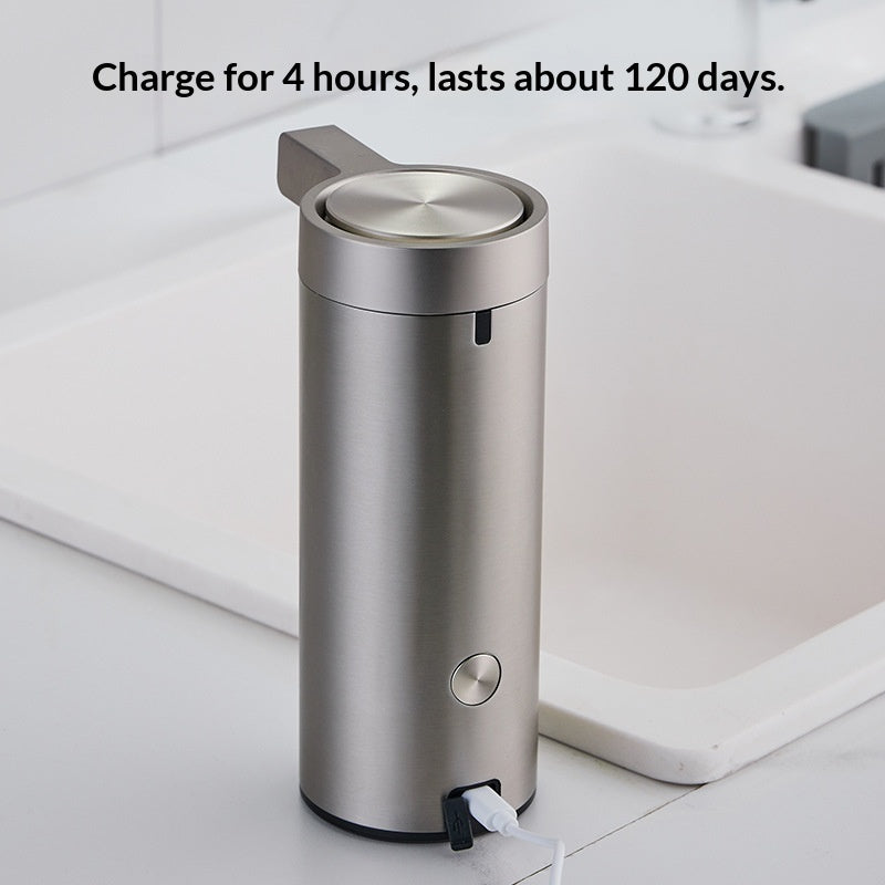 Automatic Induction Hand Soap Dispenser For The Kitchen Electric Foam Soap Dispenser