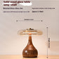 Study Bedroom Bedside Lamp Brass Glass Lamp