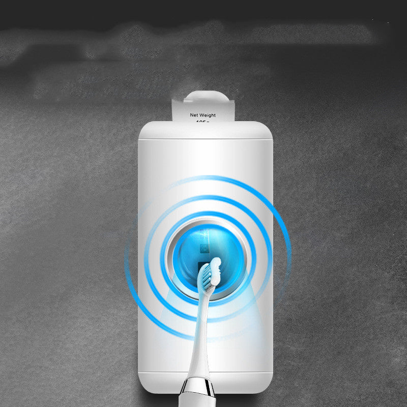 No Punching Wall Mounted Electric UV Disinfection Toothpaste Squeezer