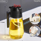 470ML Olive Oil Sprayer Dispenser For Cooking BBQ 2 In 1 Glass Oil Vinegar Soy Sauce Spray Kitchen Oil Bottle For Air Fryer