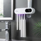 Electric Toothbrush Sterilizer Ultraviolet Sterilization Free Perforation Wall Mount